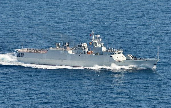 資料圖：中國(guó)056型護(hù)衛(wèi)艦。