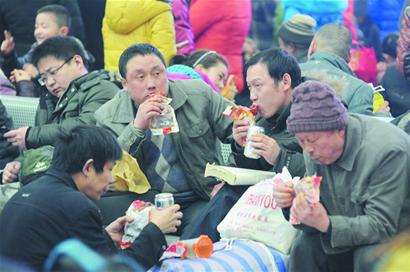 青島農民工的春運路