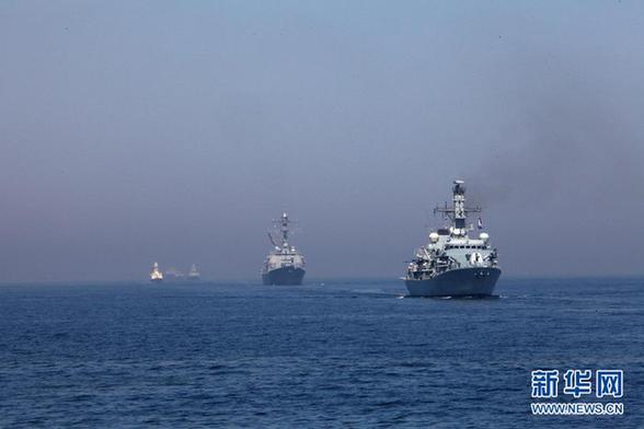 中國海軍第十四批護航編隊結(jié)束在巴基斯坦舉行的“和平-13”多國聯(lián)合軍演