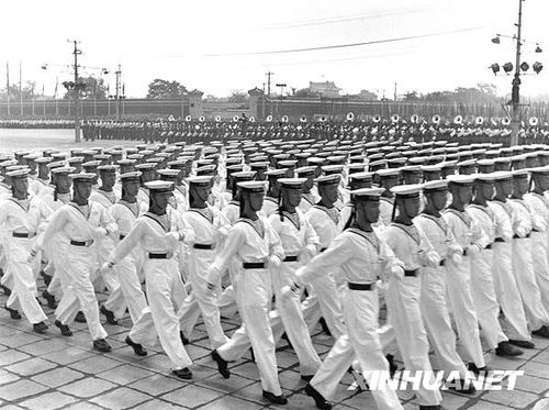 1953年國慶閱兵 人民軍隊(duì)正規(guī)化建設(shè)成果